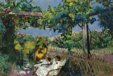 Die Siesta im Garten